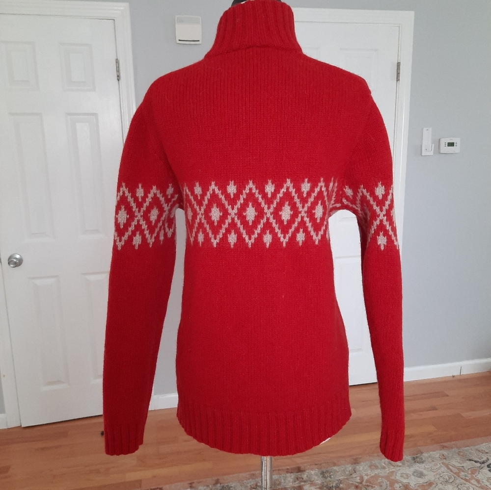 Vintage Gap half zip wool chunky sweater - Picture 2 of 10